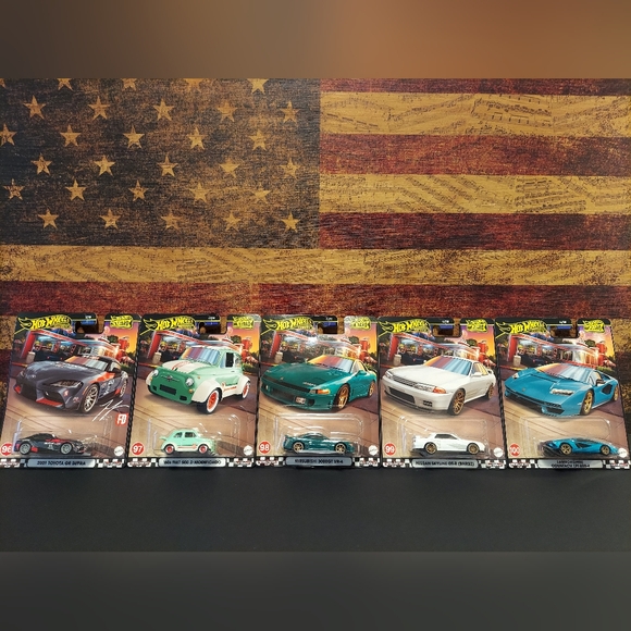 Hotwheels Other - Premium Hotwheels Complete Set of 5